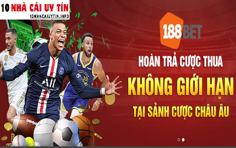 188BET – Trải nghiệm cá cược đẳng cấp với những khuyến mãi hấp dẫn