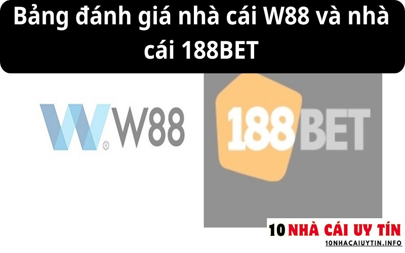 Đánh giá nhà cái W88 và nhà cái 188BET